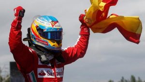 Alonso výhra doma