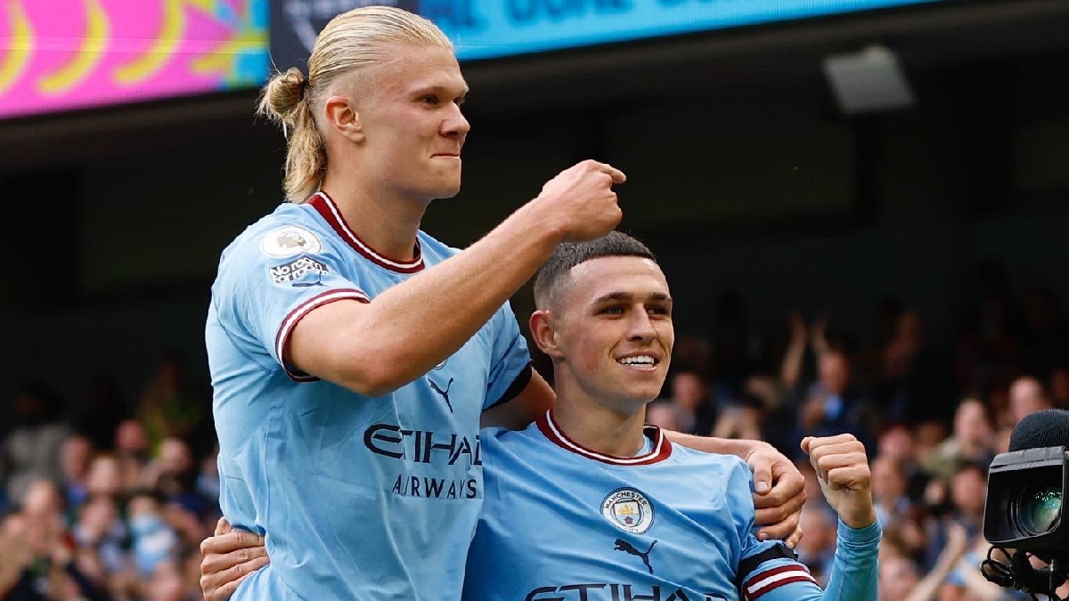 Haaland vede žebříček 13 nejlépe placených hráčů Premier League. I poslední z nich bere přes 7 milionů Kč týdně