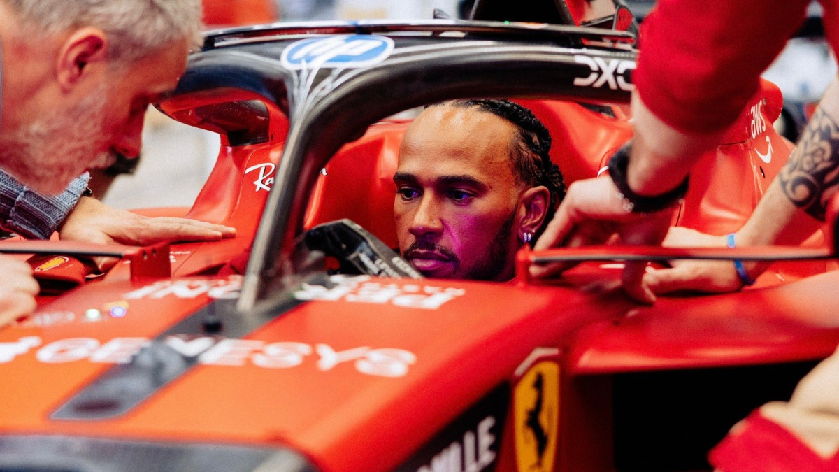 Hamilton po létu s Kim Kardashian prohlásil, že je v nejlepší formě kariéry. S Ferrari chce bojovat o titul