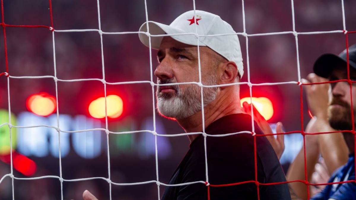 Zranění, které ještě neviděl. Kouč Slavie Trpišovský přišel o svého klíčového hráče