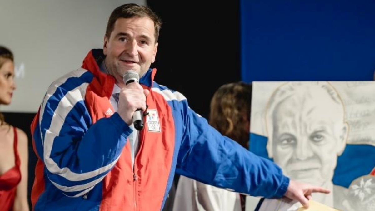 Šéfkomentátor ČT sport Záruba. Na olympiádu se připravuje i v radonové šachtě
