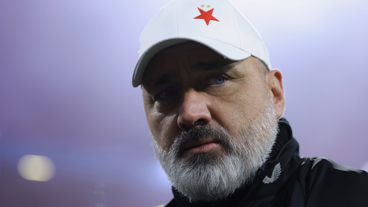 Slavia v rozkladu. Ostrá slova kouče Trpišovského po fiasku v Lize mistrů, přemýšlí o nečekaném kroku
