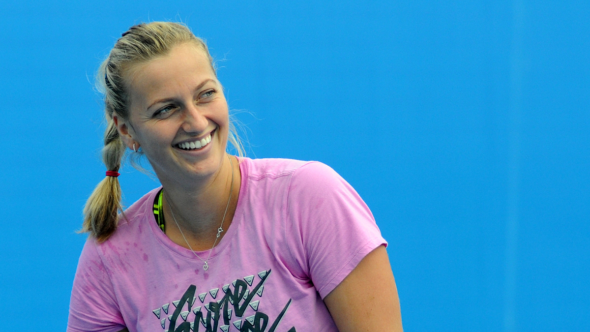 Petra Kvitová po porodu znovu v teniskách. Pracuje na své formě