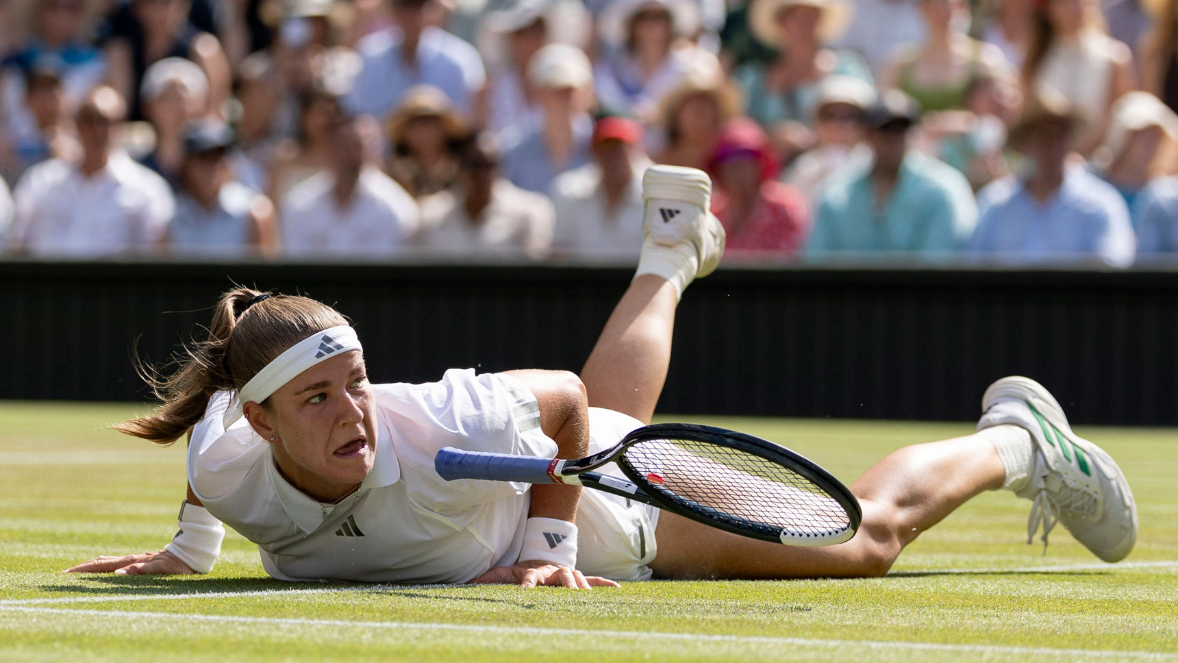 Překonala i bodání v boku. Muchová popsala hektické chvíle v boji o finále Wimbledonu