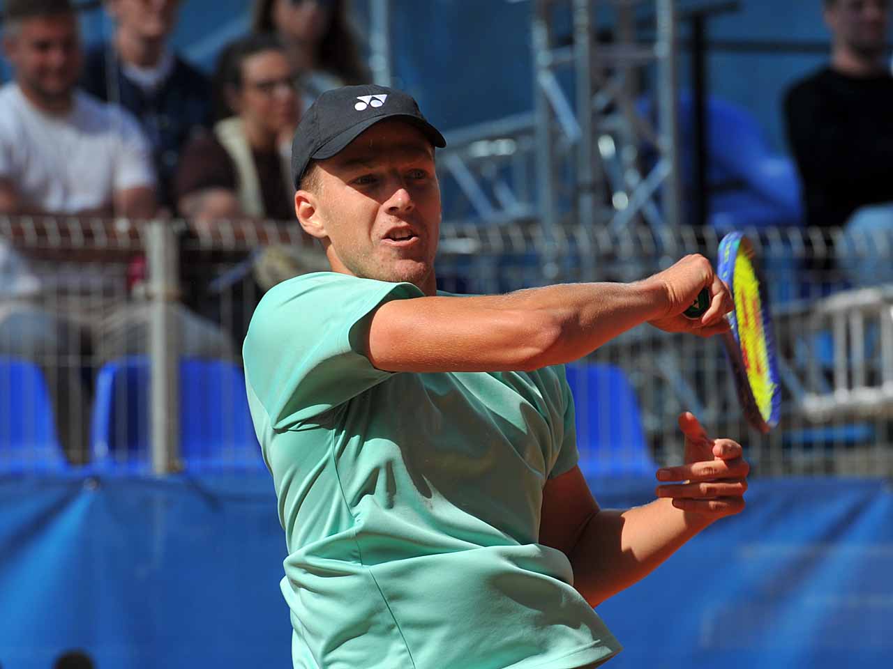 Třetí Čech ovládl tenisový challenger v Liberci. Kumstátovi je teprve 19 a finále trvalo hodinu